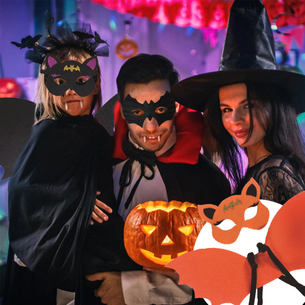 Halloween-fest barnekostyme flaggermusvinger HalloweenEVA-leke