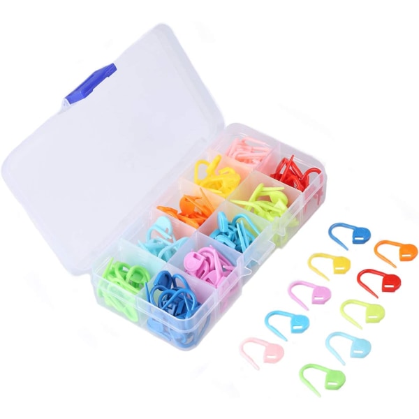 Meikeer 150 Pieces Knitting Crochet Locking Stitch Markers