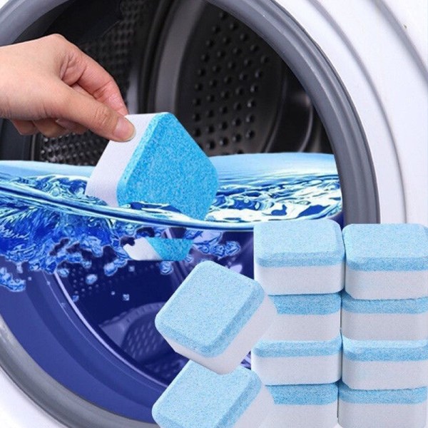 Tvättmaskinsrengöring Avkalkningsmedel 24-pack Rengör inuti trumma och
