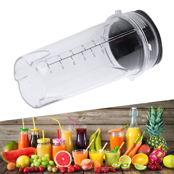 16Oz ersättningskopp Blender Cup Behållare med flipplock Passar för Nutri Ninja Blender Tillbehör