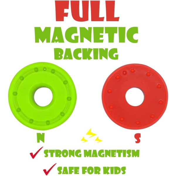 Leksaker för tidig utbildning - Magnetisk aritmetisk kub (2 set）