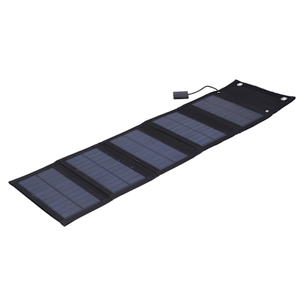 Högpresterande Monokristallin Solcellsladdare, Vikbar Solpanel Idealisk för Utomhusäventyr och Nödsituationer, Lättviktig och Hållbar Portabel