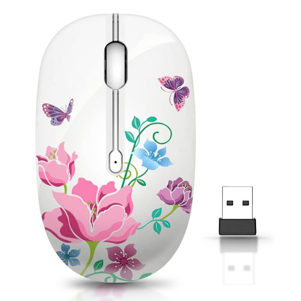 Cartoon Bluetooth Dual Mode Trådlös Mus