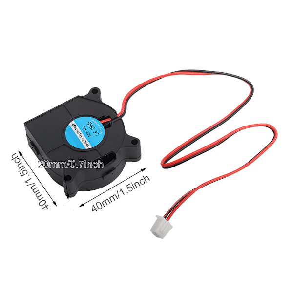 4020 DC 40*40*20mm Turbo Fan Blower Cooling Fan for 3D Printer Accessories (24V)