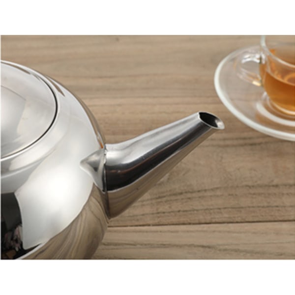 OMGard Tekande med Infuser Løs Te Blad 2 Liter Rustfrit Stål