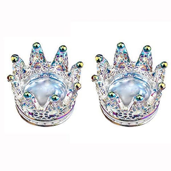Crown Nail Art Pen Holder, 2 i 1 Nail Art Pen Holder og Mini