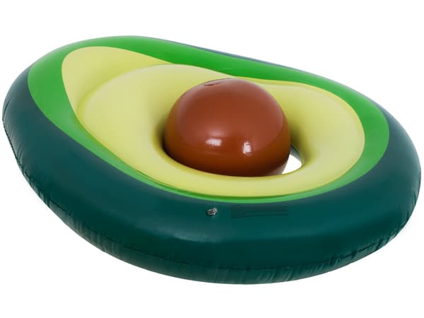 Oppustelig Pool Float Avocado 150x115 cm PVC maks. 90 kg