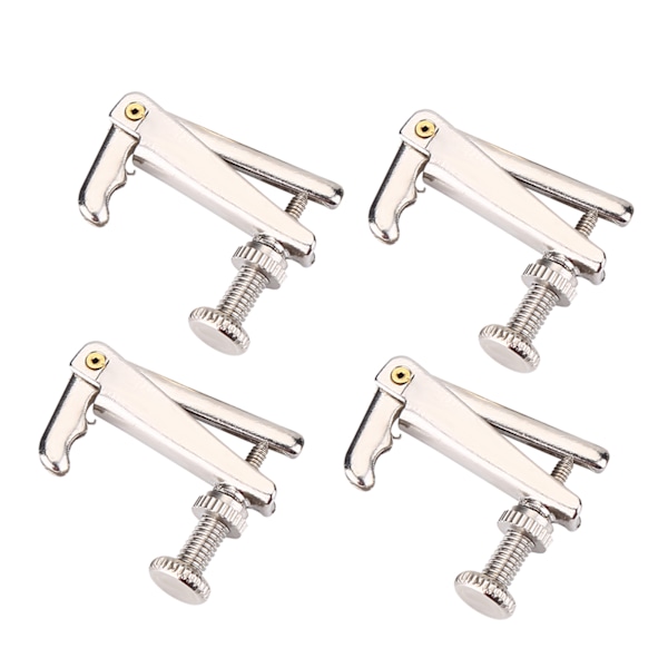 1 Set Jujube Trä Violindelar 4/4 Beslag Hakstöd Pinnar Stjärtstycke Stämmare Endpin en Sträng