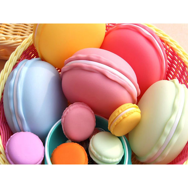 Gigant Macaron Etui, Coolrunner Macaron Smykkeæske, Macaron