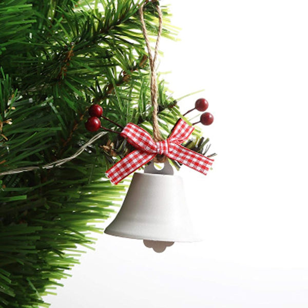 Cloche De Noel, 6PCS Juletræspynt