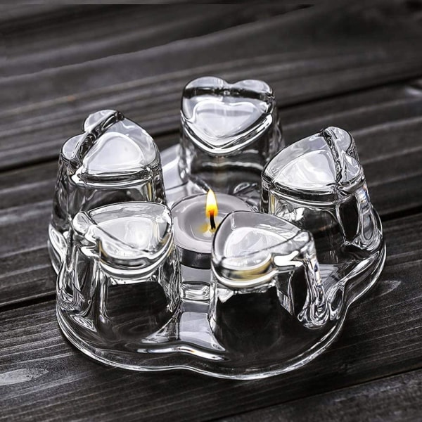 Universal Solid Crystal Glass Teapot Warmer