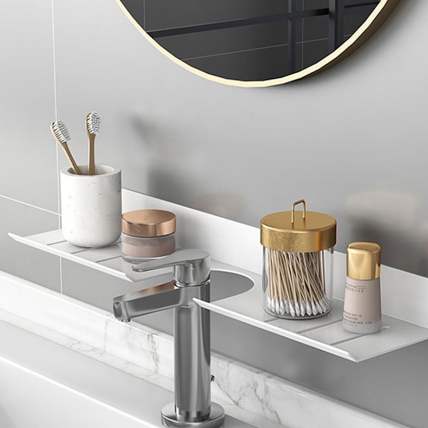 Tvättställ hyllor utan hål vägghängande badrum badrum style4 1298 | style4  | Fyndiq