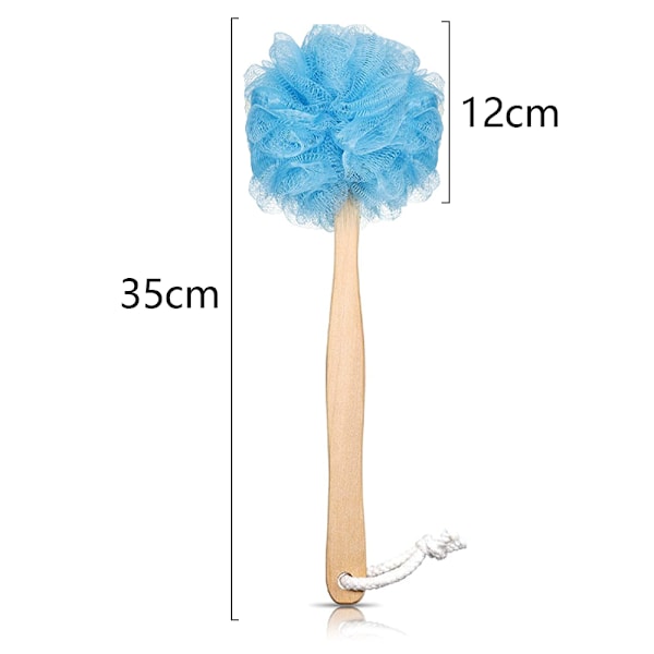 Toem Loofah Ryggskrubb För Dusch | Bambu Träkolfiber