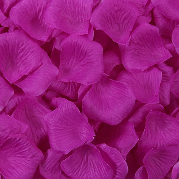 1200 stk kunstige roseblader, ikke-vevde blomsterblader for