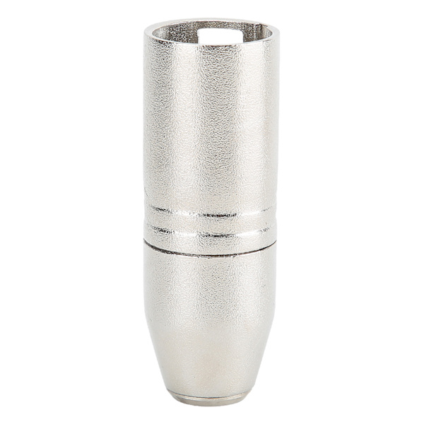 2 st guldpläterade koppar Mini XLR 3-stiftshane till silverpläterade koppar XLR 3-stiftshane adapter