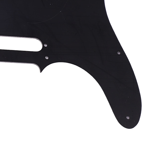 Gitar Pickguard 3-lags PVC, Riperbeskyttelse, Dekorativ Elektrisk Gitarbeskyttelsesplate for Telecaster-stil