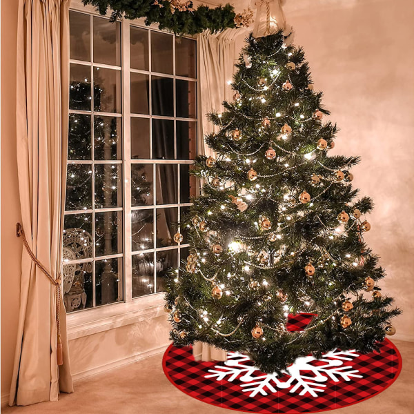 Juletre skjørt dekorasjon for god julefest Kristus