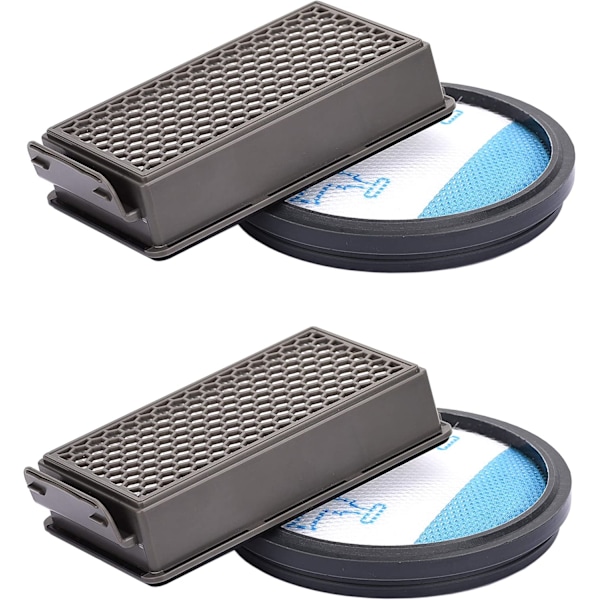 2 kpl suodatinsettiä Rowenta/Moulinex/Tefal Compact Power -imuriin