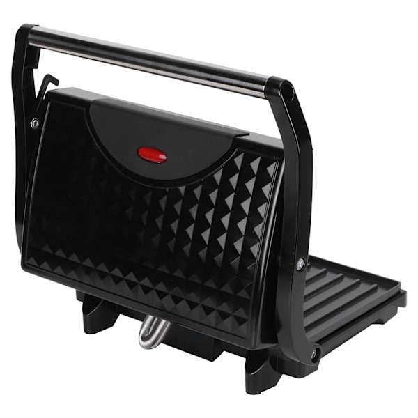 Kompakt Elektrisk Grill med Design, 180 Graders Platt Grill Erbjuder Mångsidiga Matlagningsalternativ, Non-Stick Yta För Enkel Rengöring, Portabel Och Lämplig För