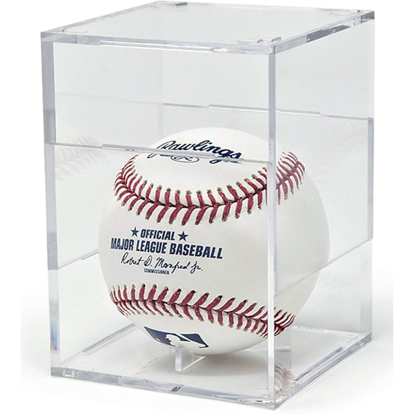 Baseball-displayfodral, UV-skyddad akrylkub för baseball