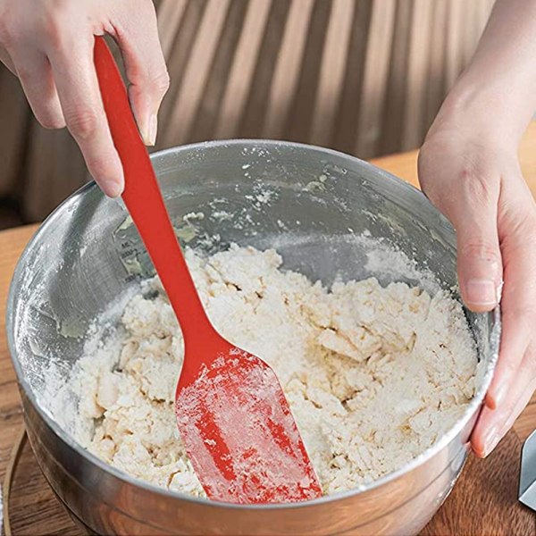 2-delad köksredskapsuppsättning i runt trähandtag, non-stick värme