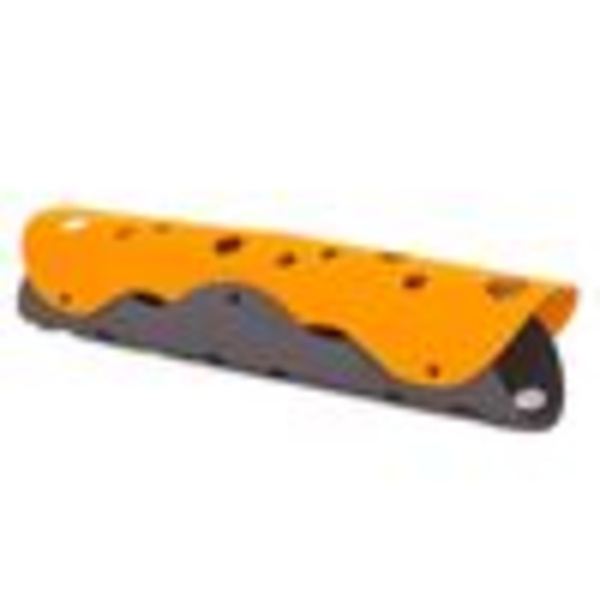 3mm/4mm Tunnel Leke Katt Morsom Katt Leke Filt Pom Splicing Tunnel Deformerbar Kattunge Reir Sammenleggbar Huller Hus Tunnel Interaktivt Kjæledyr Leke (Grå Oransje -