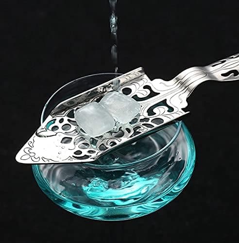 Absintskje i rustfritt stål Absintdrypp