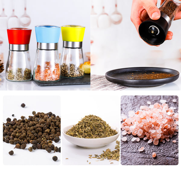Salt- og peberkværne med justerbar grovhed