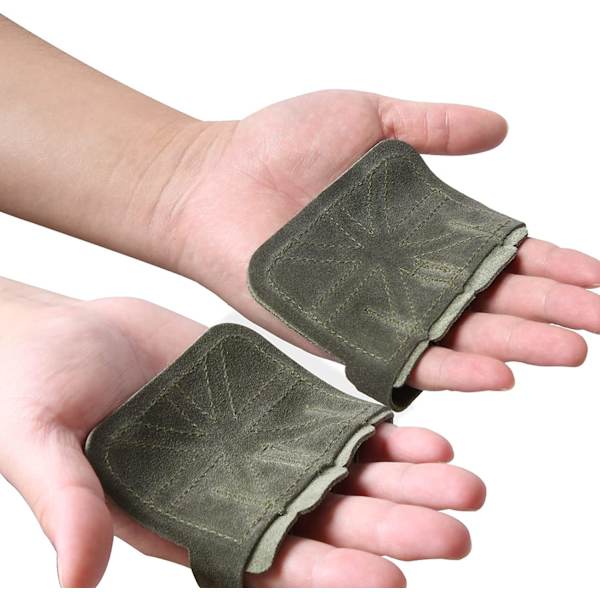 Grip Pads til vægtløftning 4 Finger Loop Gym Workout Handsker