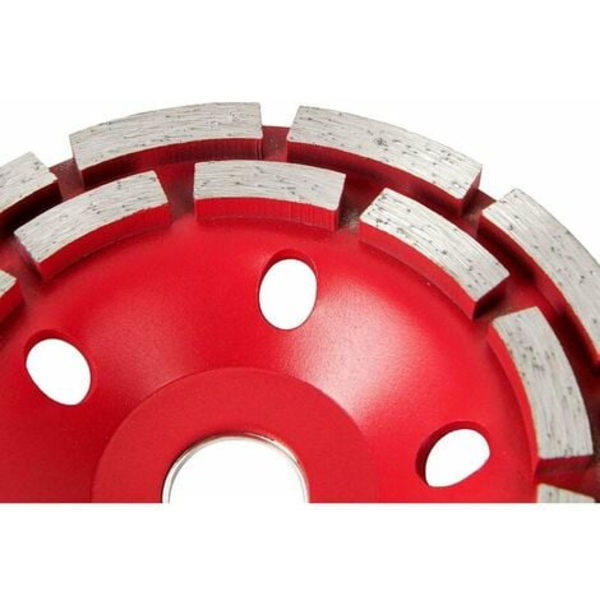 Diamantslibeskive til slibning af beton, sten, mursten, marmor og granit, 125mm,(1stk)