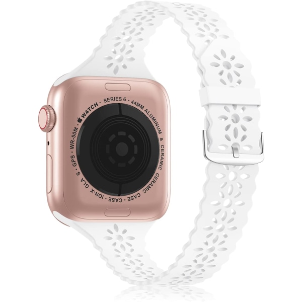 Silikonband i spets kompatibel med Apple Watch Band 38 mm 40 mm