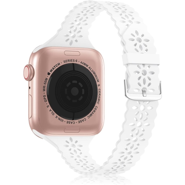 Spetssilikonband Kompatibelt med Apple Watch Band 38mm 40mm