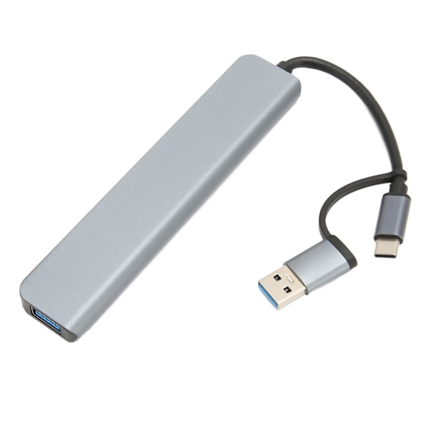 USB 3.0 USB C Hub 7 i 1 USB C Hub 5 USB 3.0 2 USB C Port 7 i 1 Multiport Adapter til Windows OS X
