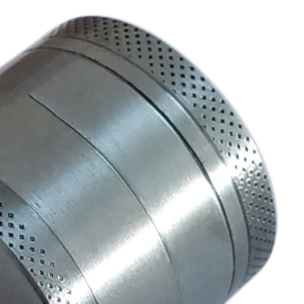 Bladmønster Grinder Farverig Zink Legering Manuel Bærbar Slibemaskine Knuser Slibning Værktøj Gave Dia 4CM