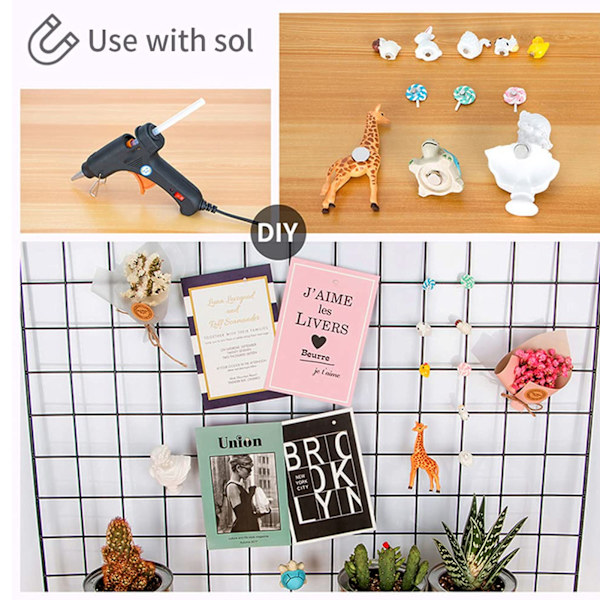 18 kpl Mini Neodyymimagneetteja Vahvat Magneettiset Pyöreät Teolliset Magneetit Rei'llä Käsitöihin Tieteeseen DIY
