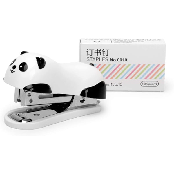 Toimistotarvikkeet ja opettajatarvikkeet, 1 pakkaus Mini Panda -nitoja
