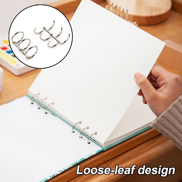 Blank Paper notebook Journal, 20 sider Hardcover Notebook