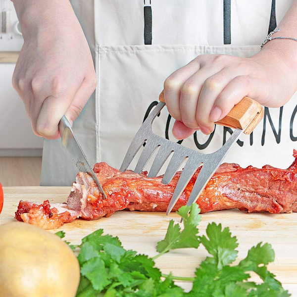 Asdirne Pulled Pork Krallen, Kjøtt Krallen med