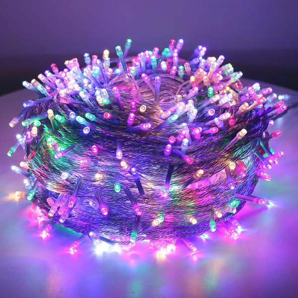 Erikoispitkät 164 jalkaa 400 LED-valot, aseta Fairy String Light