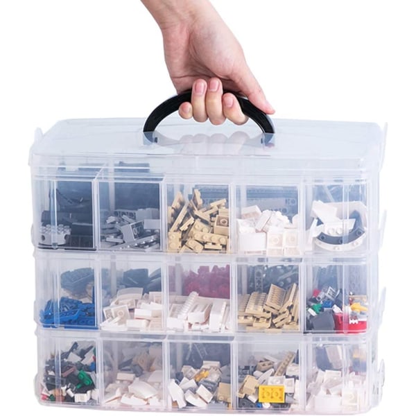 Organizer, Hot Wheels- case, Sylåda, 3-lagers plast
