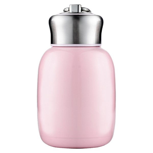 Mini 280ml ruostumattomasta teräksestä valmistettu vesipullo, eristetty vesipullo