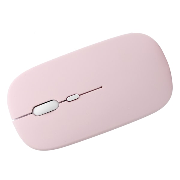 Mus Rosa Trådløs Bluetooth 5.0 2-Modus Stille Bærbar Datamaskin Tilbehør 2.4GHZ