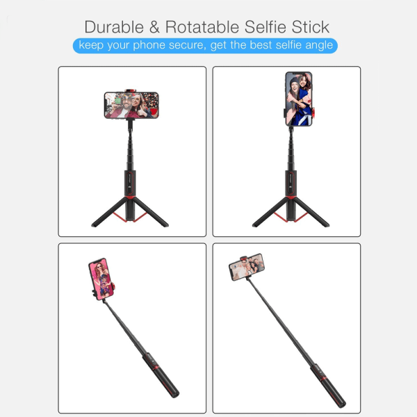 Selfie Stick Tripod Gimbal Stabilisator för Smartphone med