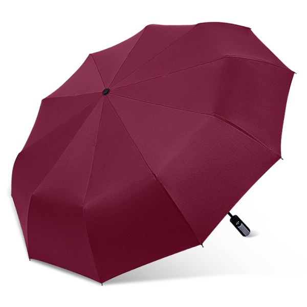 Sateenvarjo Tuulenpitävä Matkasateenvarjo Kompakti kokoontaittuva kääntöpuoli