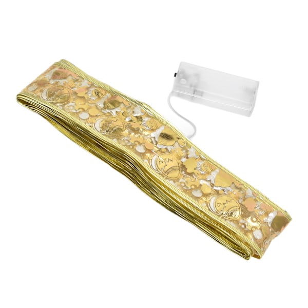 DIY Hantverksband för Jul, Batteridrivna Ljusslingor, Perfekt för Inomhus och Utomhus, 5M Längd av Festlig Dekoration