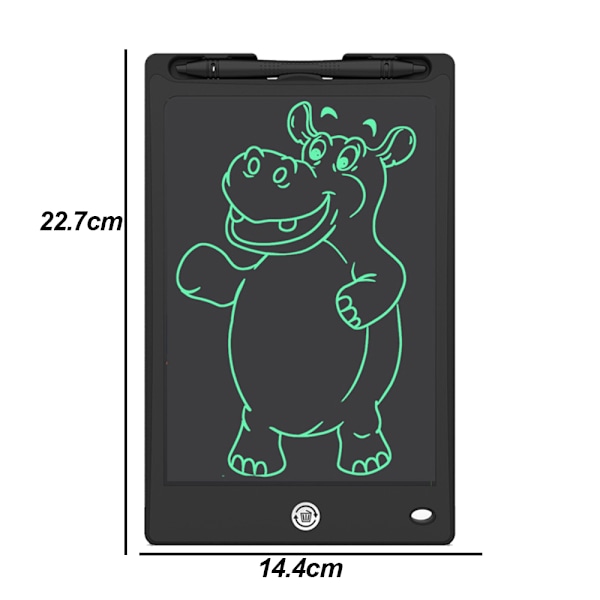 LCD-ritplatta för barn, färgglad doodle-tavla