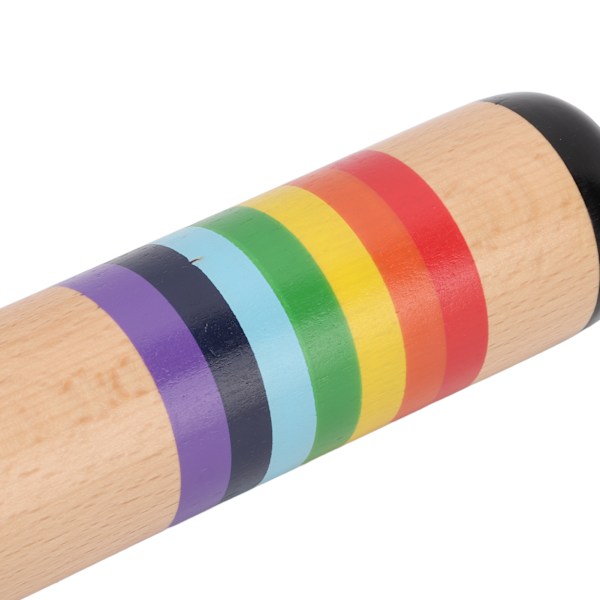 Træ Regnstik Maker Regnrasle Rør Ryster Baby Legetøj Orff Percussion Musikinstrument