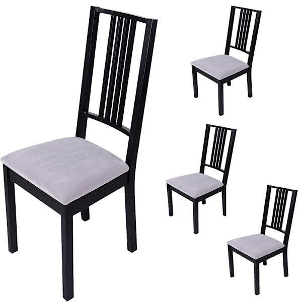 Stoltrekk, Mykt Setetrekk, Stretch Stoltrekk for Spisestuestoler, Vaskbart Beskyttelsestrekk, Trekk for Stol