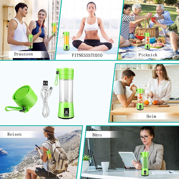 Bärbar Blender, 2022 Lansering Mini Mixer för Fruktsmoothies