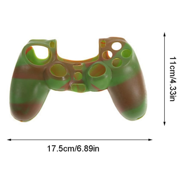 PS4 Controller Skin Grip Cover Case Set Protective Soft